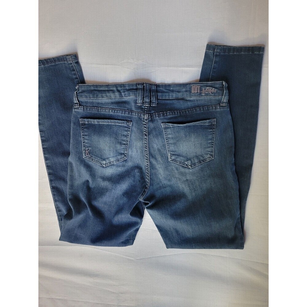 Kut From The Kloth Jeans VIV Toothpick Skinny Medium Wash Blue Sz Women's 10 - Picture 9 of 9